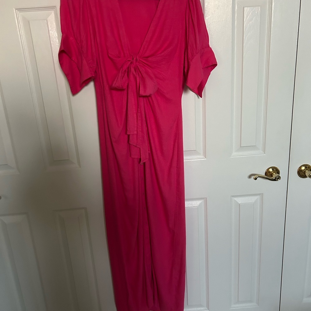 Free People Coral Dress -gorgeous on! - Picture 6 of 6